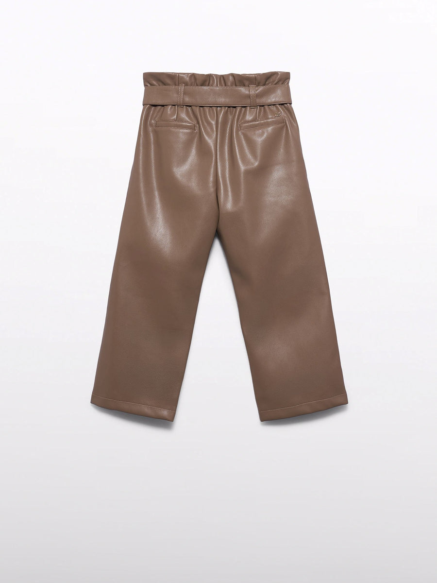 Calça Macchiato (Castanho Escuro)  para Menina - Abel & Lula