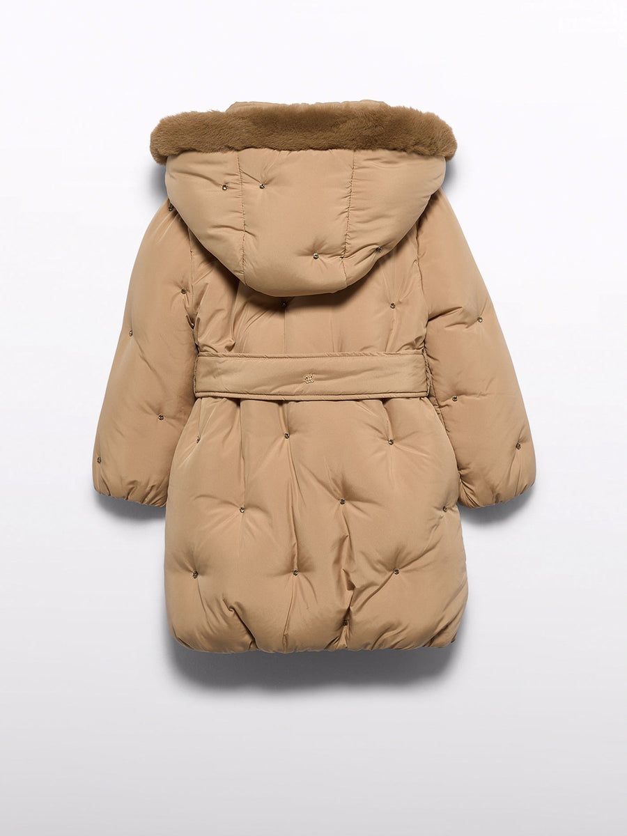 Blusão joya Camel (Castanho Claro)  para Menina - Abel & Lula