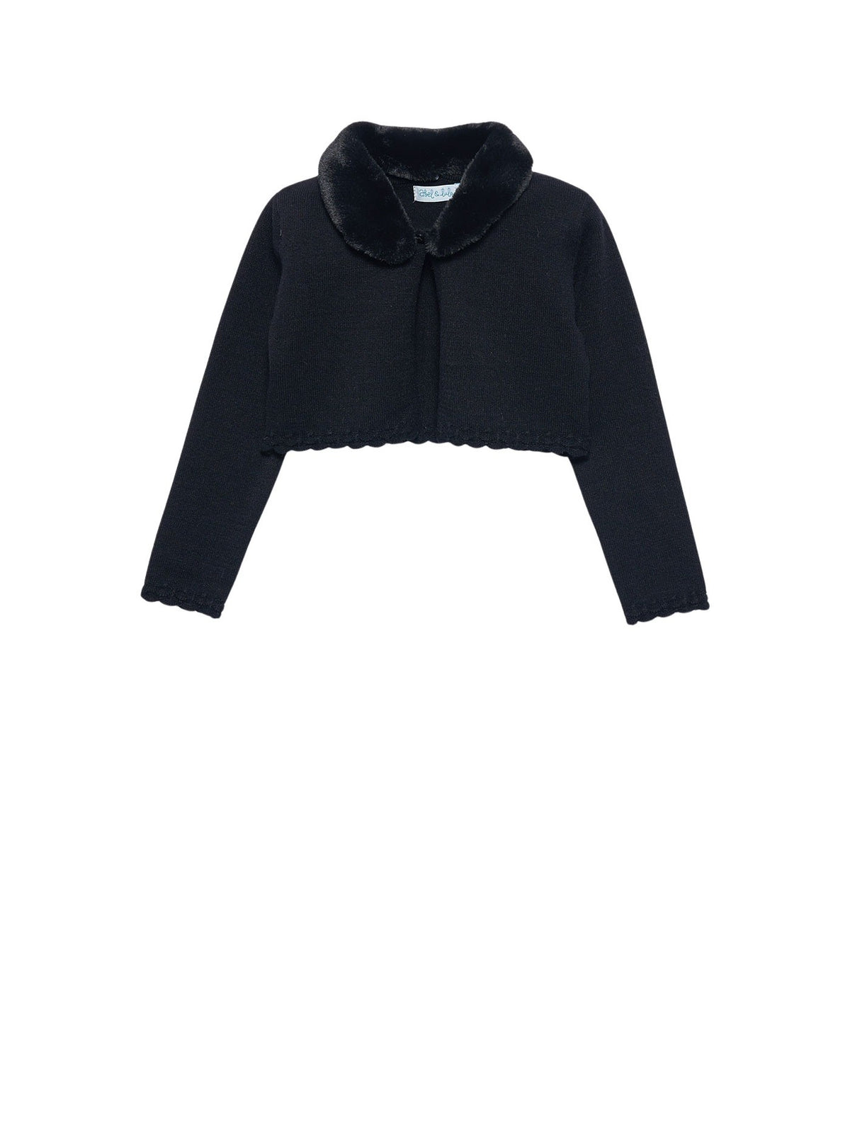 Casaco tricot bebé Preto (Preto)  para Menina - Abel & Lula