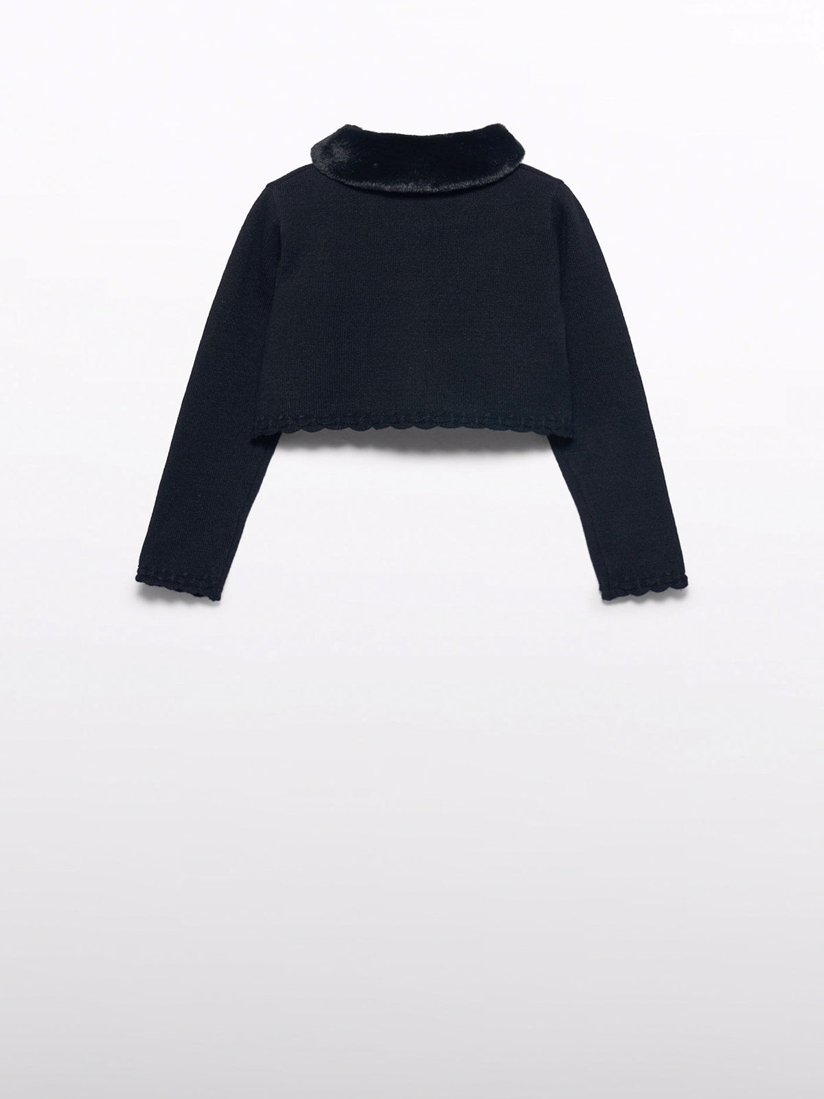 Casaco tricot bebé Preto (Preto)  para Menina - Abel & Lula