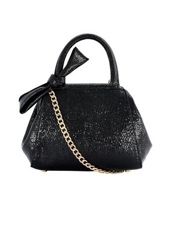 Bolsa laço Preto (Preto)  para Menina - Abel & Lula