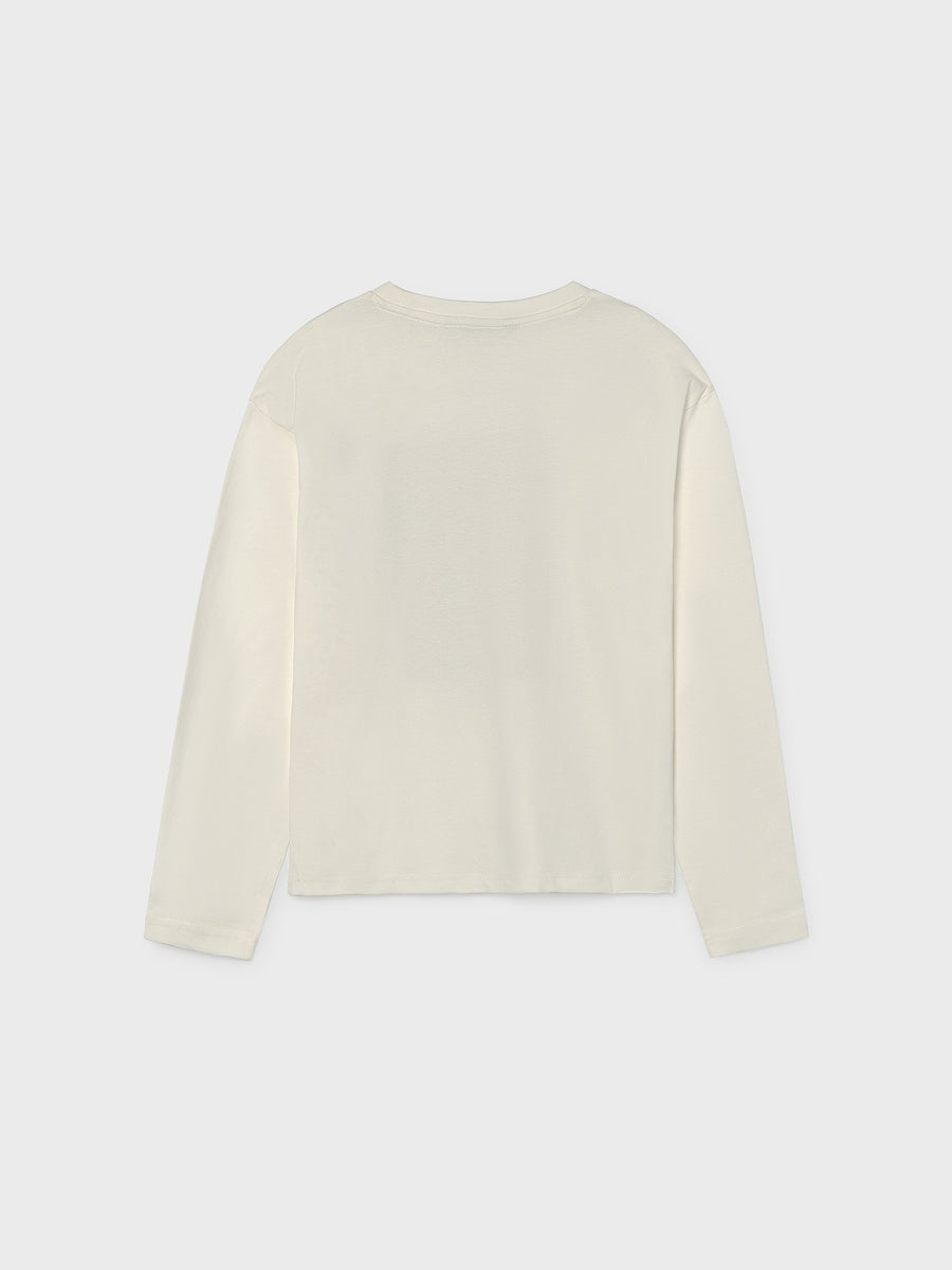 Camisola 3D Nata (Creme / Pérola)  para Menino - Mayoral