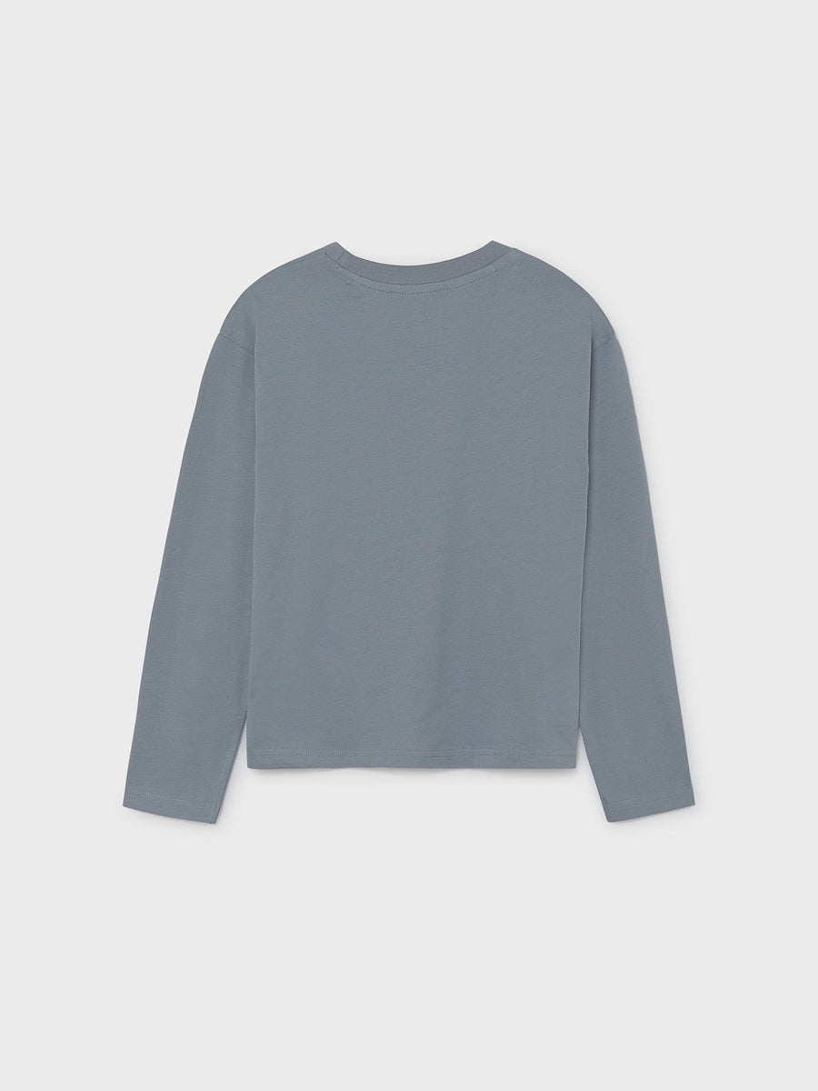 Camisola lettering Sky (Azul Céu)  para Menino - Mayoral