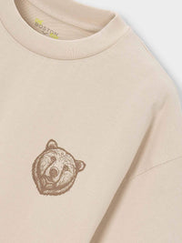 T´shirt wild Crú (Creme / Pérola)  para Menino - Mayoral