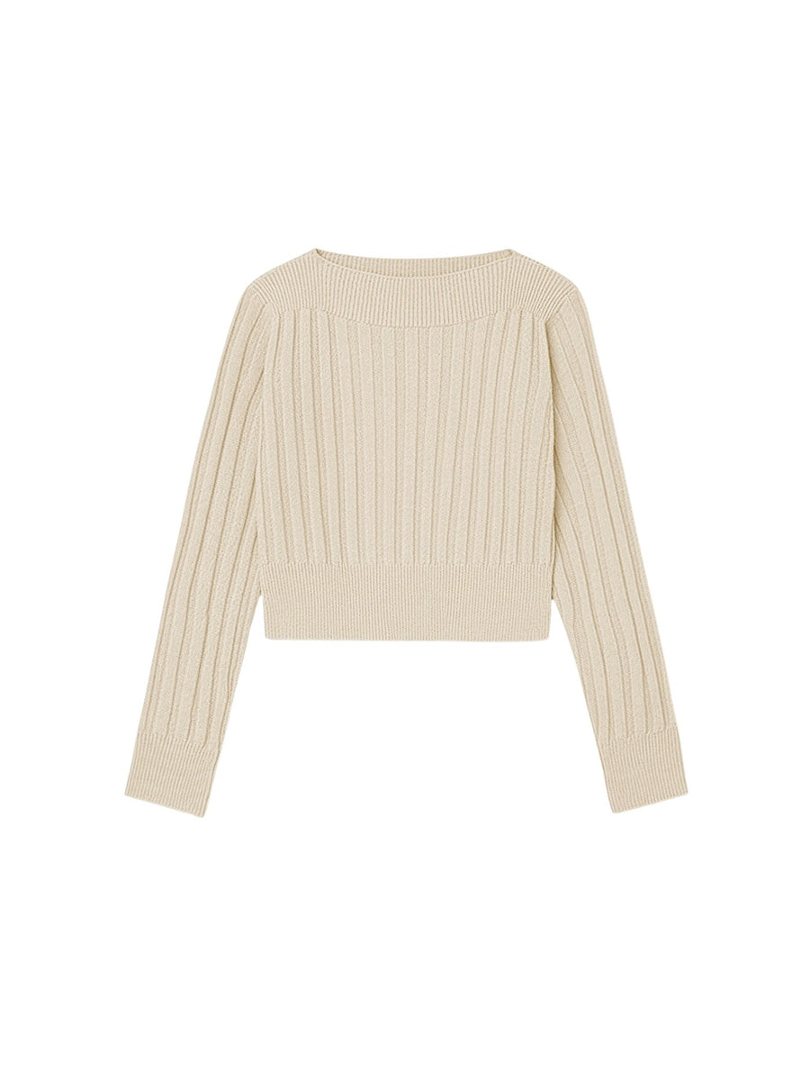 Top tricô Creme (Creme / Pérola)  para Menina - Mayoral