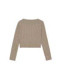 Top tricô Raiz esp (Azeitona)  para Menina - Mayoral