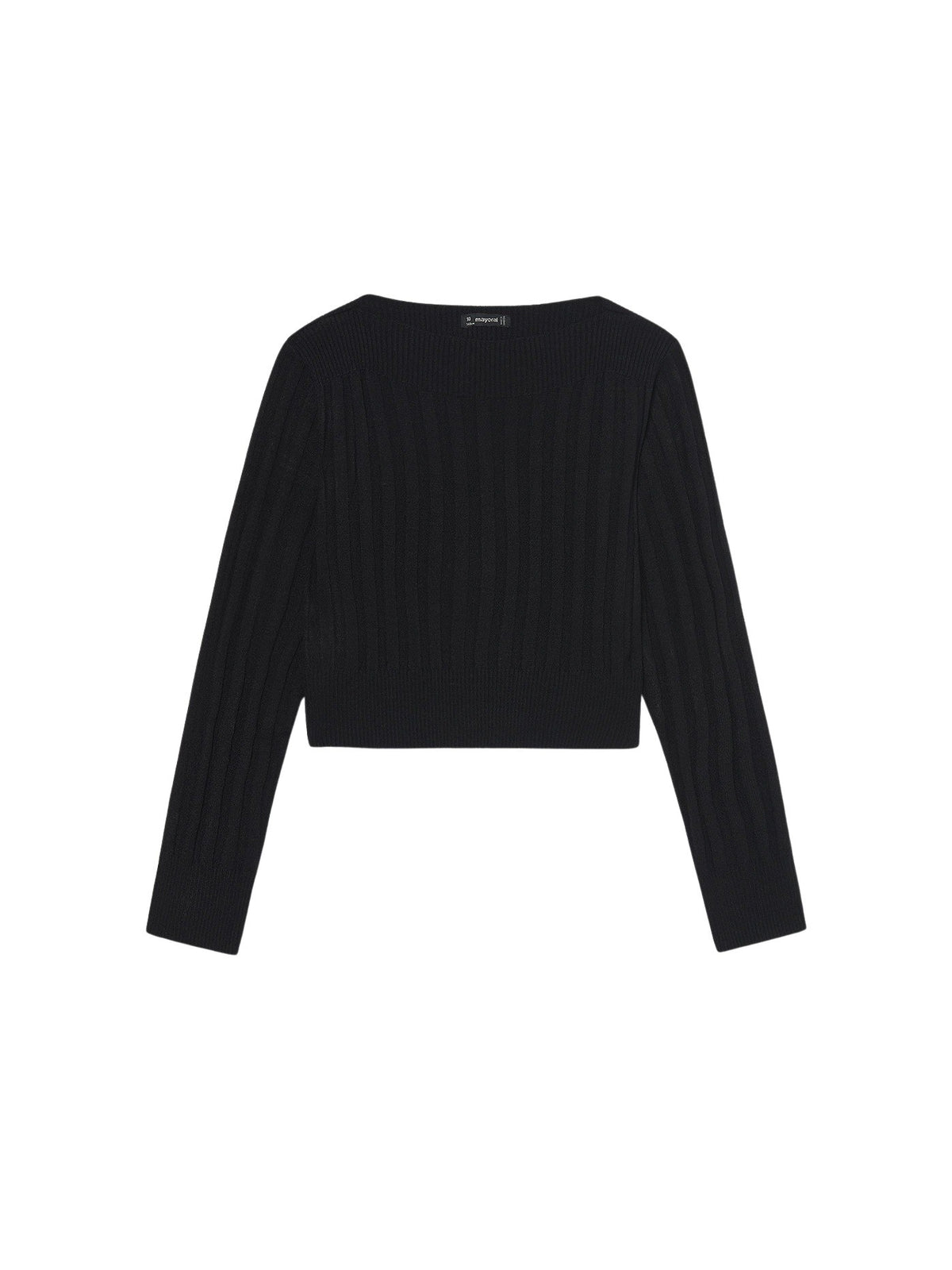 Top tricô Preto (Preto)  para Menina - Mayoral