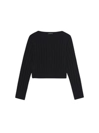 Top tricô Preto (Preto)  para Menina - Mayoral