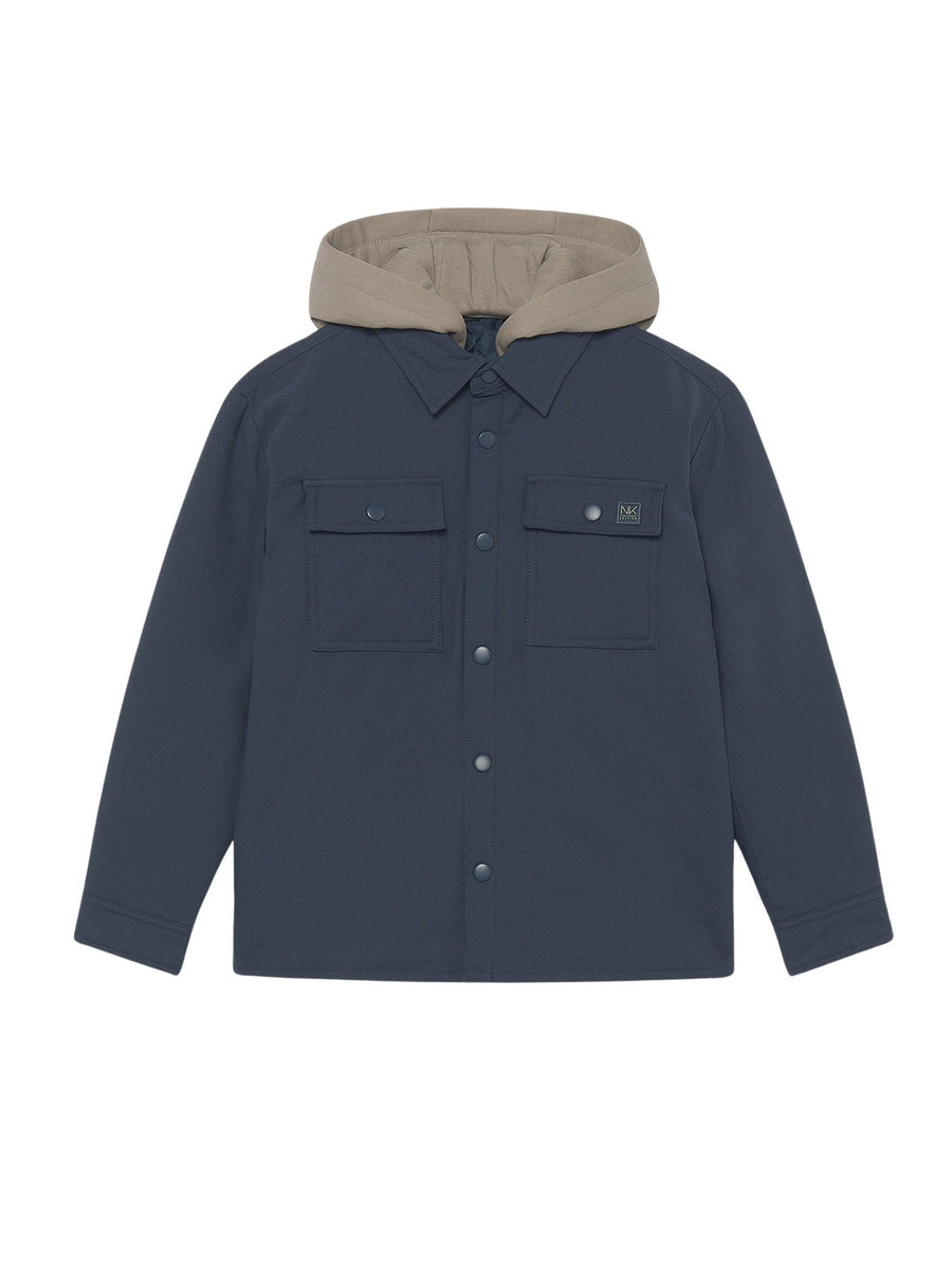 Sobrecamisa acolch.c/ capuz Sombra (Antracite)  para Menino - Mayoral