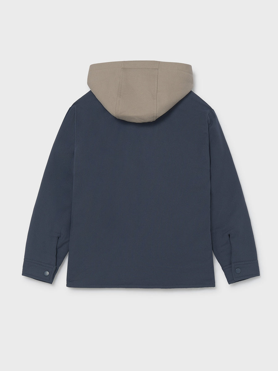 Sobrecamisa acolch.c/ capuz Sombra (Antracite)  para Menino - Mayoral