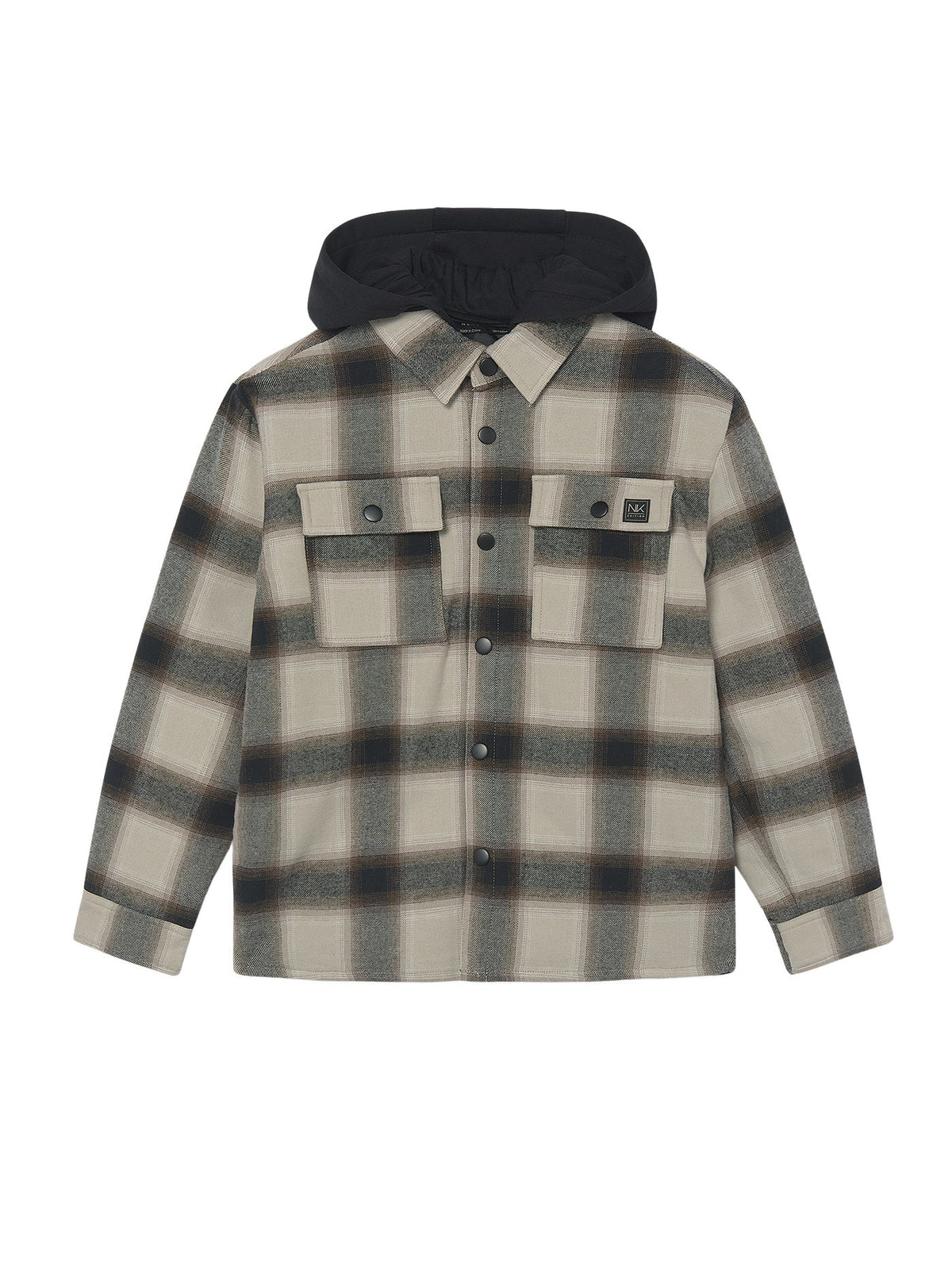 Sobrecamisa acolch.c/ capuz Preto (Preto)  para Menino - Mayoral