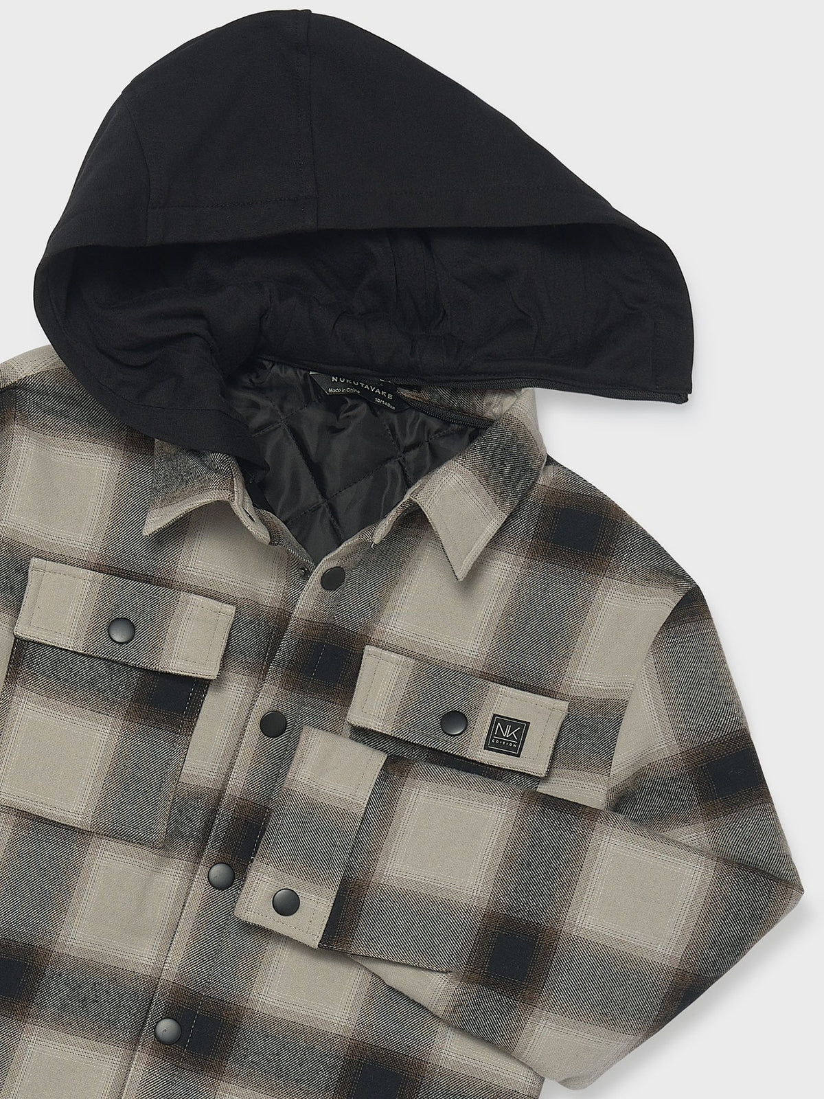 Sobrecamisa acolch.c/ capuz Preto (Preto)  para Menino - Mayoral