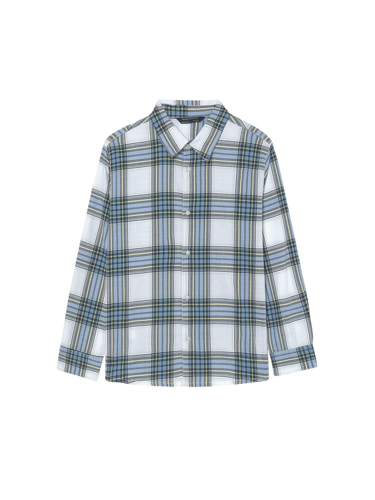 Camisa m/comp.xadrez Sky (Azul Céu)  para Menino - Mayoral