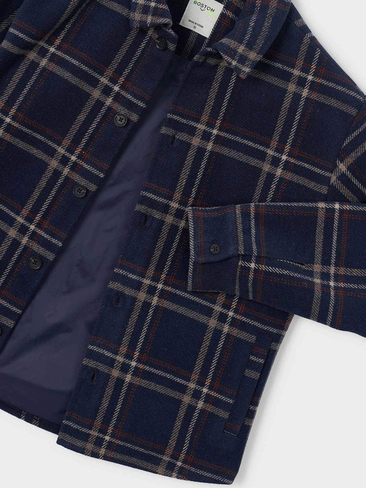 Sobrecamisa xadrez Marinho (Marinho)  para Menino - Mayoral