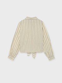Blusa popelin nó Macchiato (Castanho Escuro)  para Menina - Mayoral