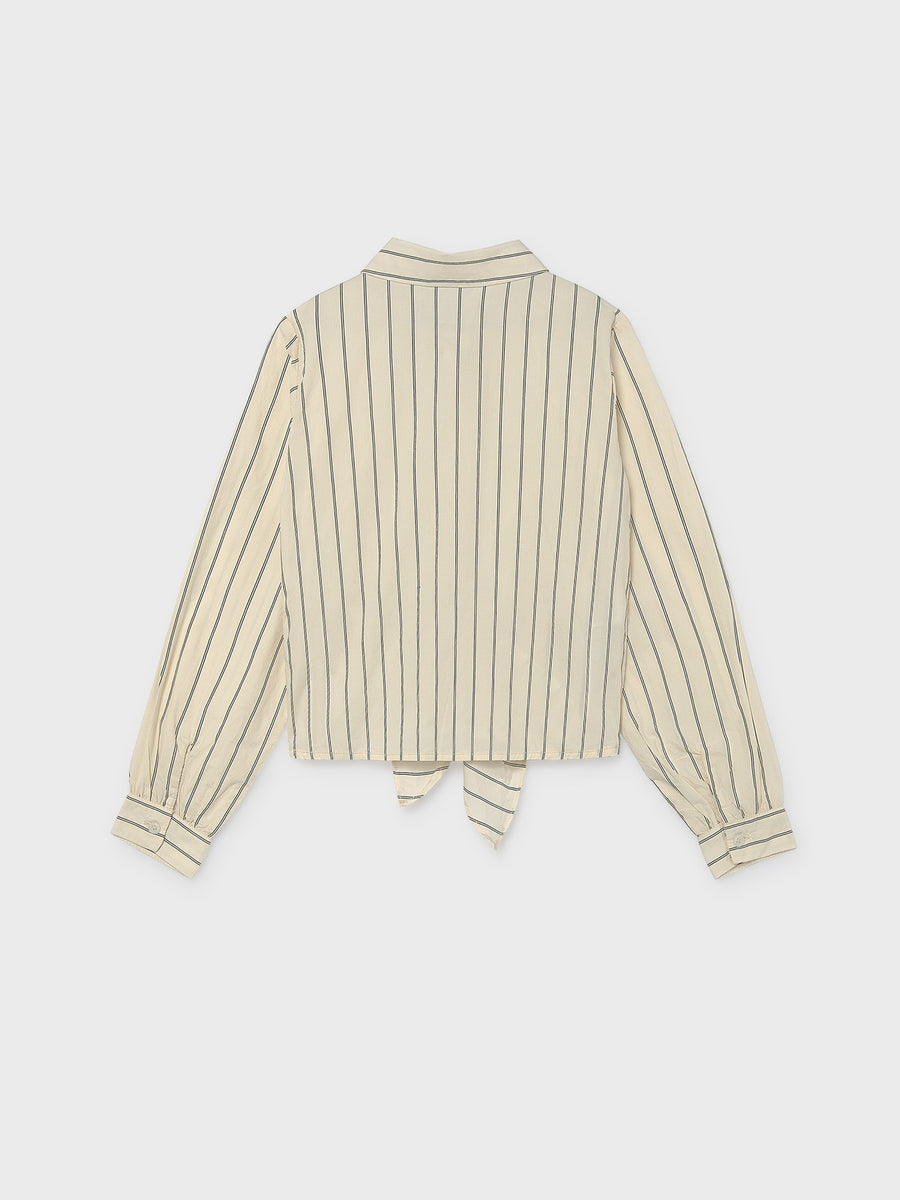 Blusa popelin nó Macchiato (Castanho Escuro)  para Menina - Mayoral