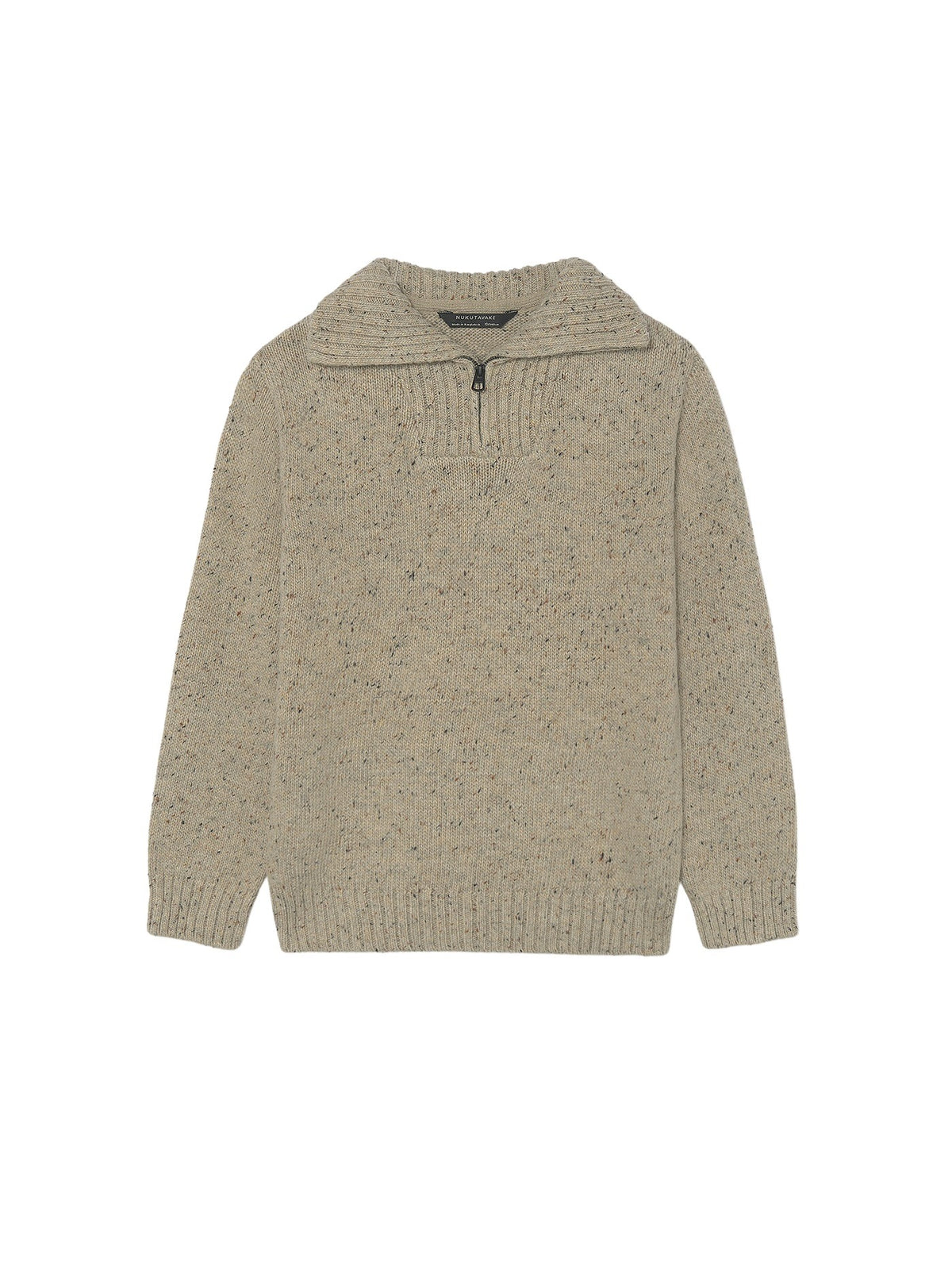 Jersey fecho Topo tweed (Bege)  para Menino - Mayoral