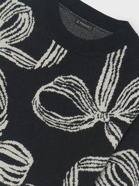 Jersey laçadas Preto (Preto)  para Menina - Mayoral