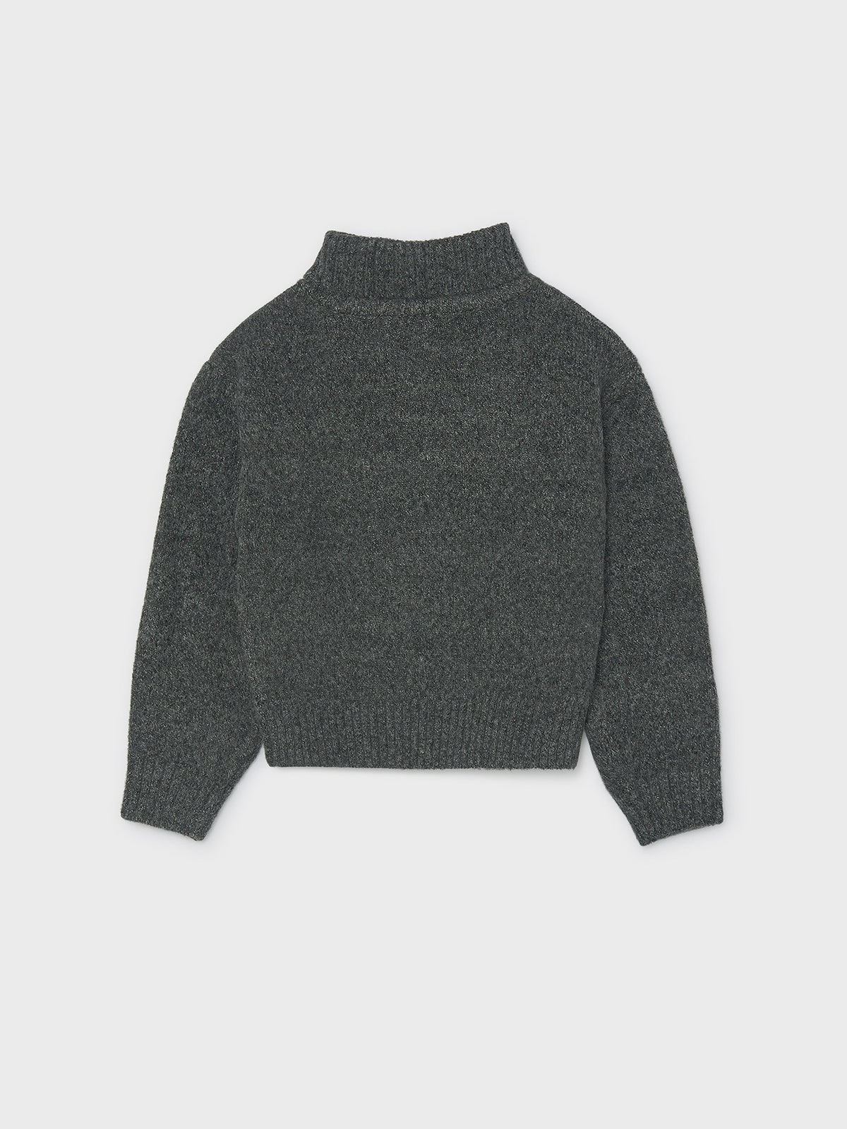 Jersey intarsia corações Chumbo mou (Cinza Escuro)  para Menina - Mayoral