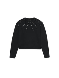 Jersey aplicações strass Preto (Preto)  para Menina - Mayoral