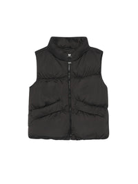Colete acetinado Preto (Preto)  para Menina - Mayoral
