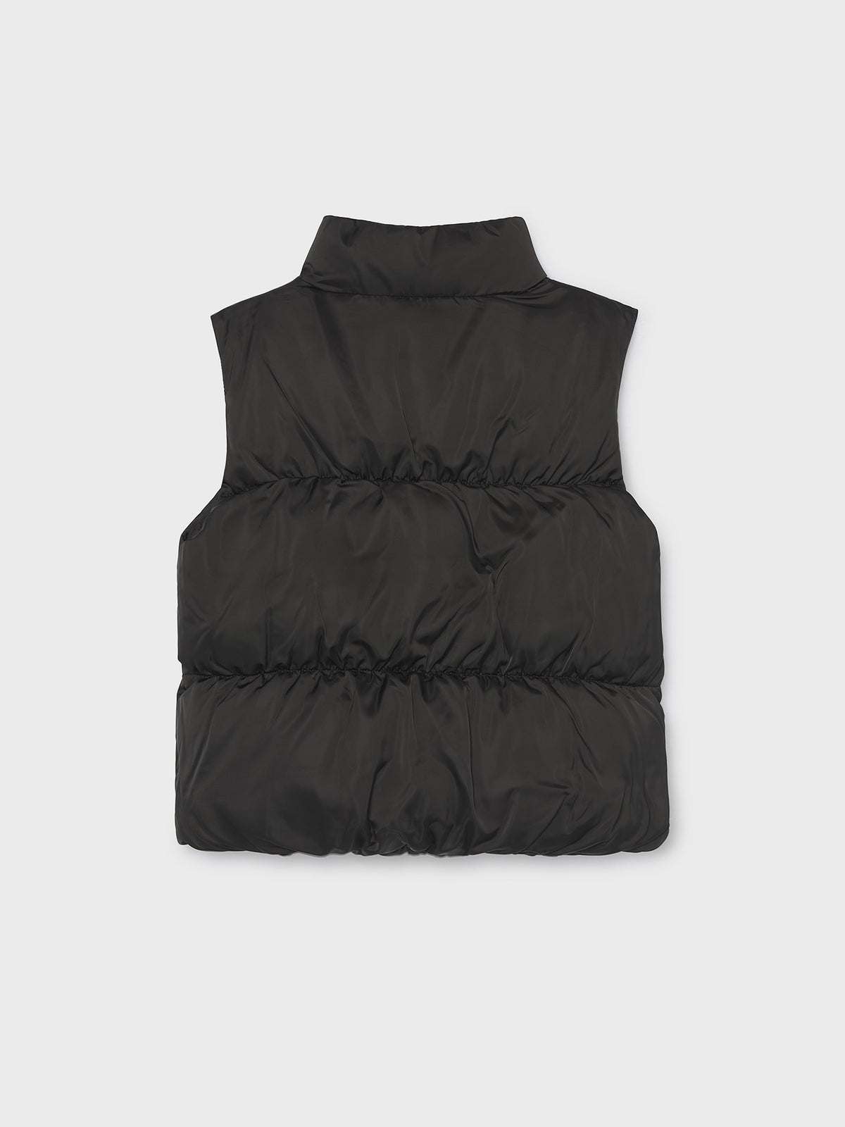 Colete acetinado Preto (Preto)  para Menina - Mayoral
