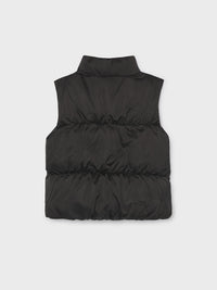 Colete acetinado Preto (Preto)  para Menina - Mayoral