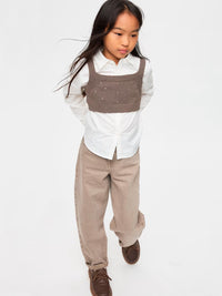 Twin set Chocolate (Castanho Escuro)  para Menina - Mayoral