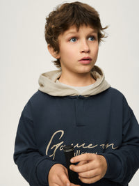Sweat blocking capuz Sombra (Antracite)  para Menino - Mayoral