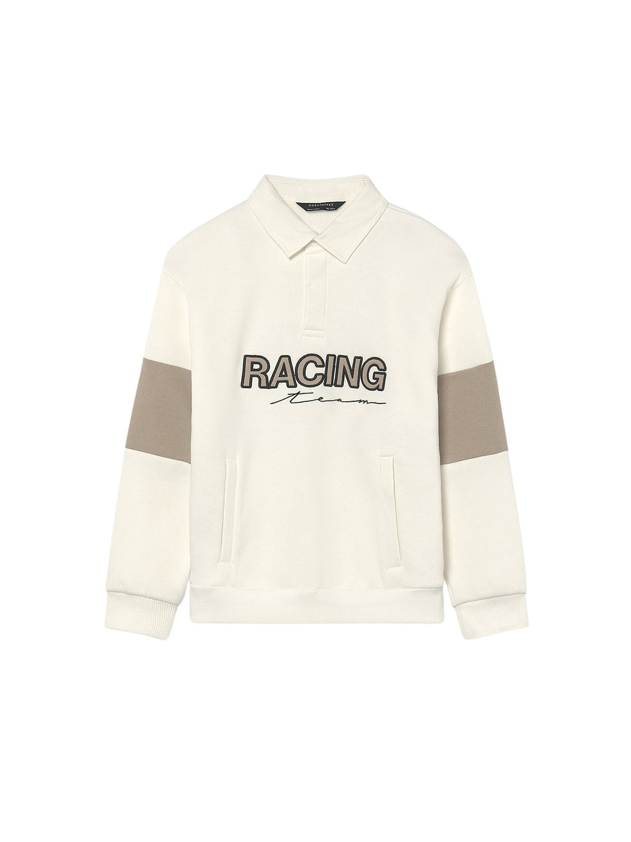 Sweat/polo Nata (Creme / Pérola)  para Menino - Mayoral