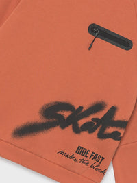 Sweat print Cheddar (Laranja Outono)  para Menino - Mayoral