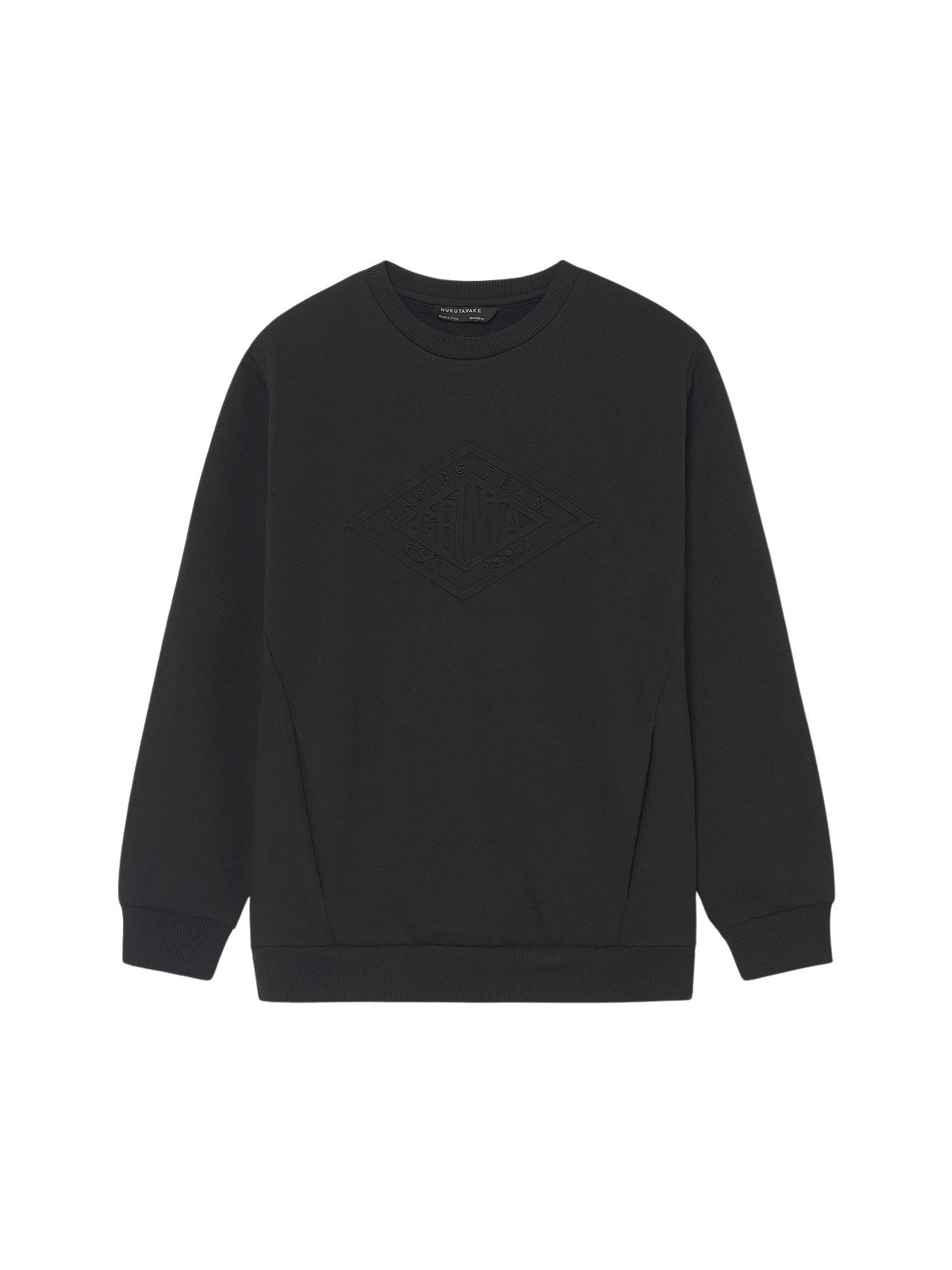 Sweat embossed s/carapuço Preto (Preto)  para Menino - Mayoral