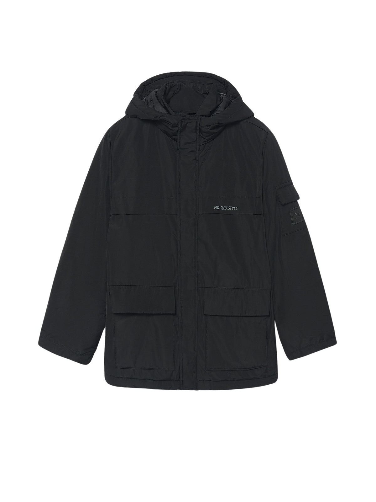 Parka Preto (Preto)  para Menino - Mayoral