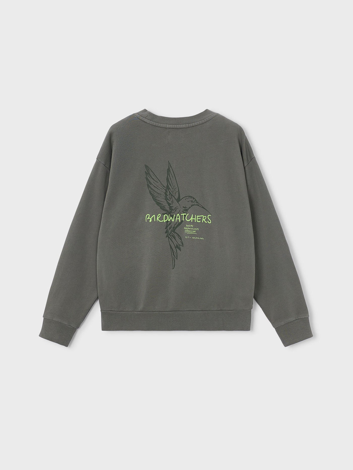 Sweat prin fluor Musgo (Verde Tropa)  para Menino - Mayoral
