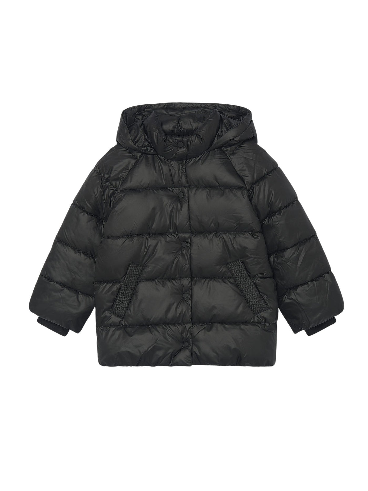 Blusão laminado Preto (Preto)  para Menina - Mayoral