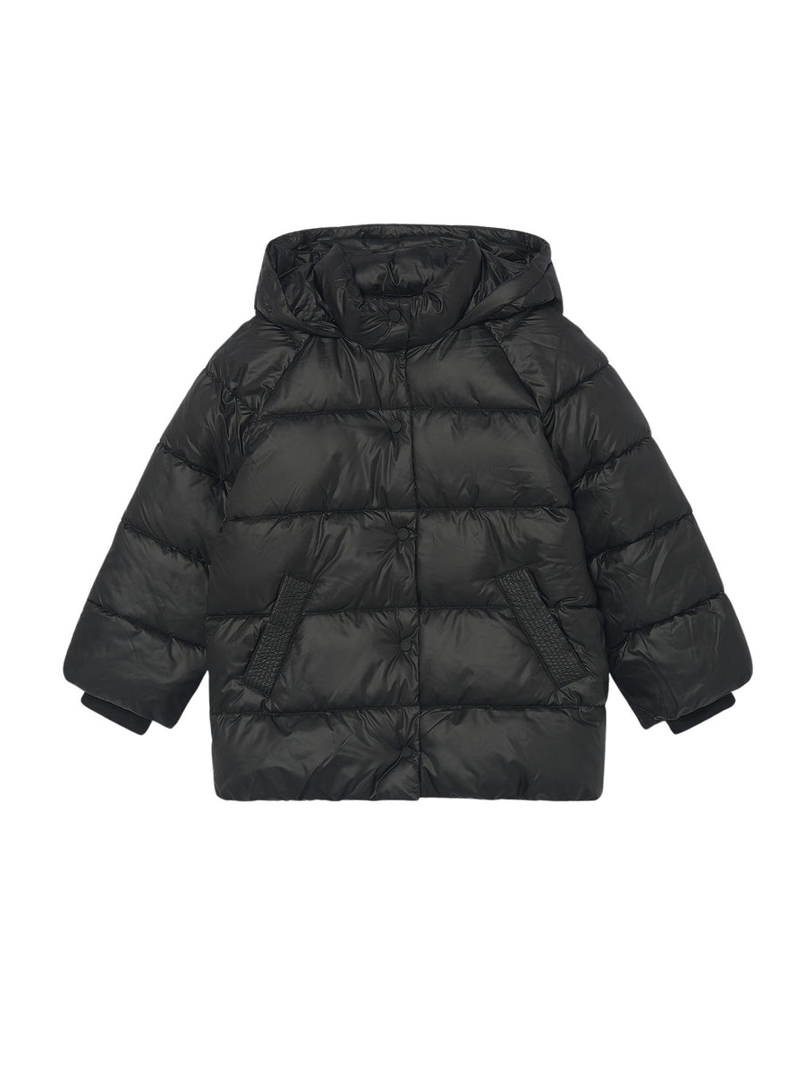 Blusão laminado Preto (Preto)  para Menina - Mayoral