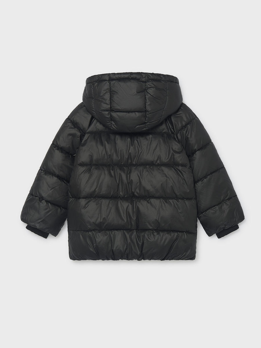 Blusão laminado Preto (Preto)  para Menina - Mayoral