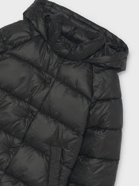 Blusão laminado Preto (Preto)  para Menina - Mayoral