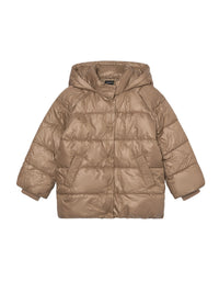 Blusão laminado Camel (Castanho Claro)  para Menina - Mayoral