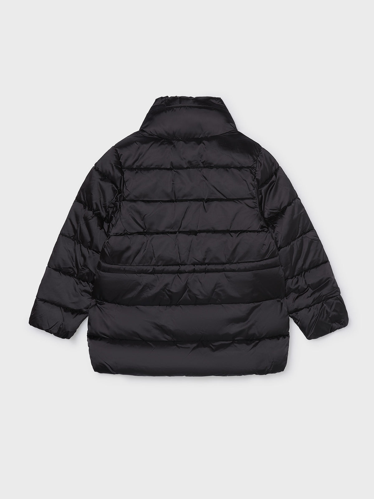 Blusão acetinado Preto (Preto)  para Menina - Mayoral