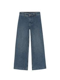 Calça denim wide leg Base (Ganga)  para Menina - Mayoral