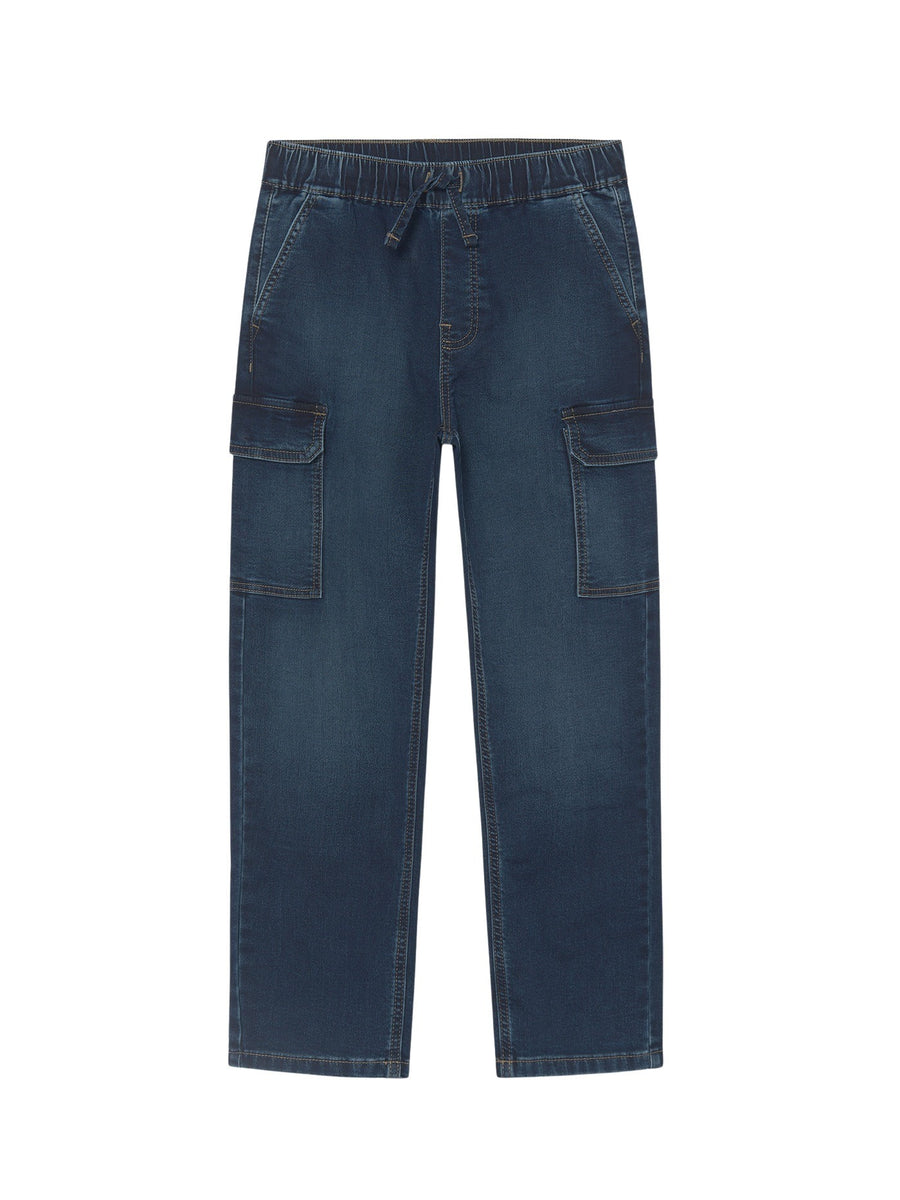 Calça soft denim jogger Escuro (Marinho)  para Menino - Mayoral