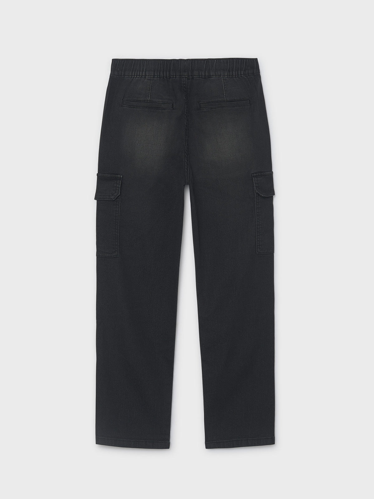 Calça soft denim jogger Preto (Preto)  para Menino - Mayoral