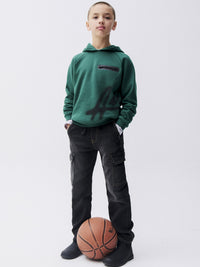 Calça soft denim jogger Preto (Preto)  para Menino - Mayoral