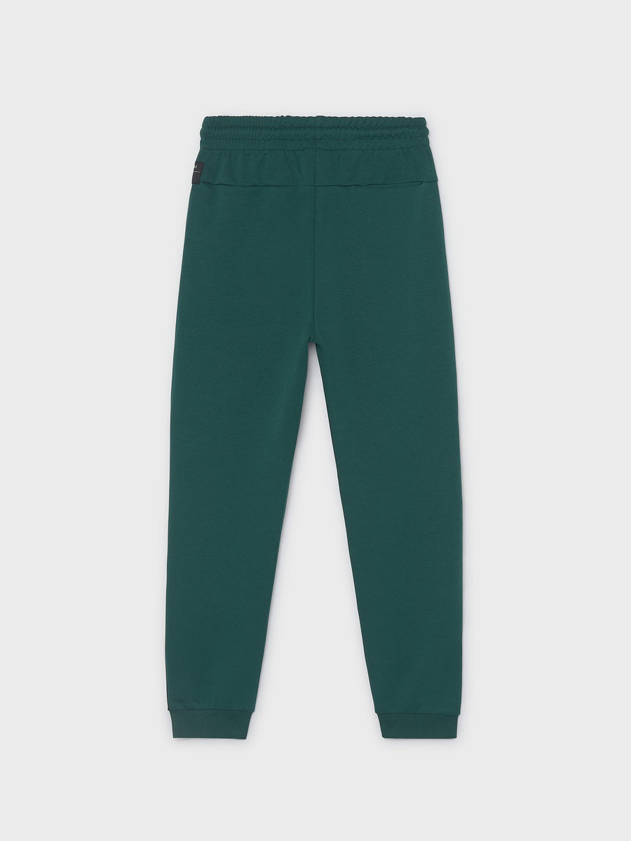 Calça risca contraste Abeto (Verde Escuro)  para Menino - Mayoral