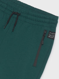 Calça risca contraste Abeto (Verde Escuro)  para Menino - Mayoral