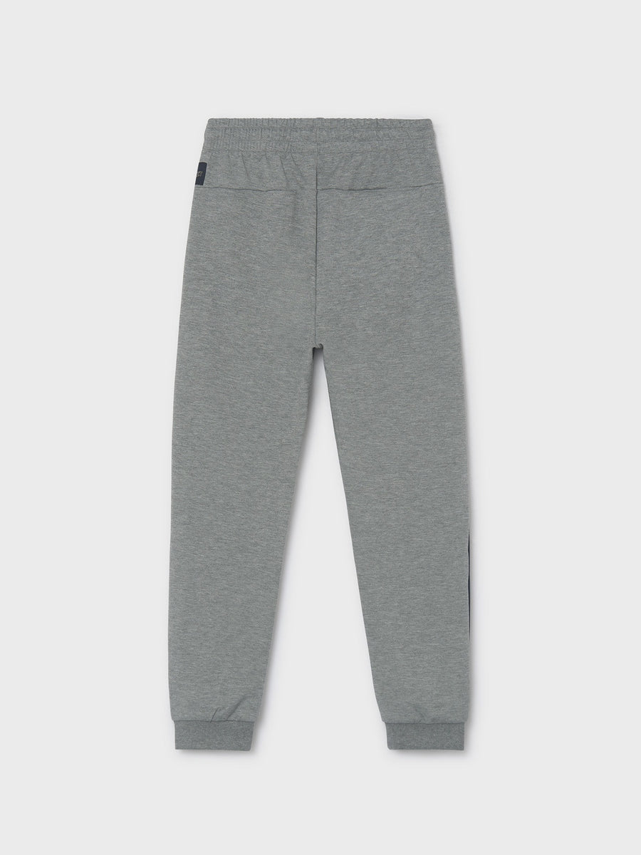 Calça risca contraste Cinza vig (Cinza)  para Menino - Mayoral