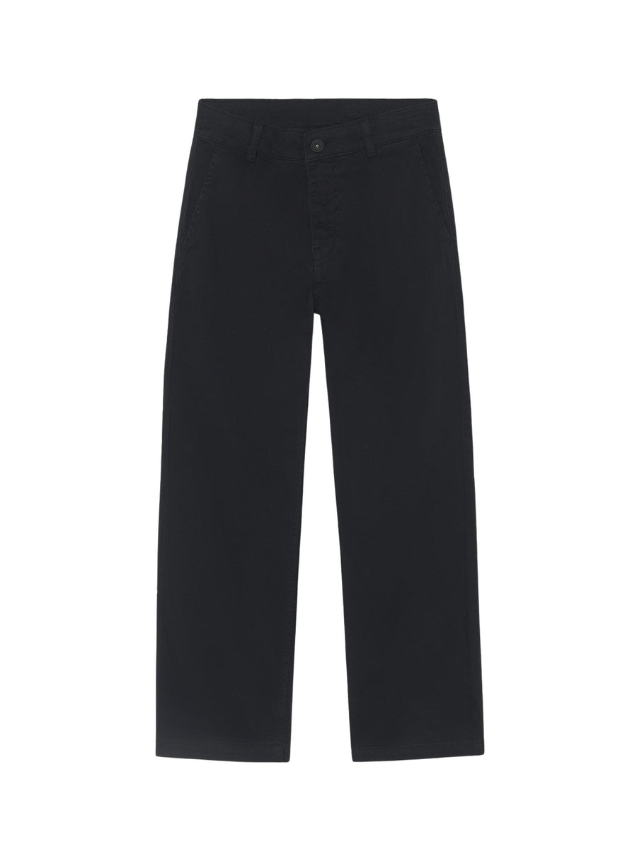 Calça chino wide Preto (Preto)  para Menino - Mayoral