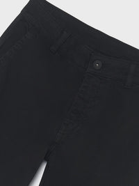 Calça chino wide Preto (Preto)  para Menino - Mayoral