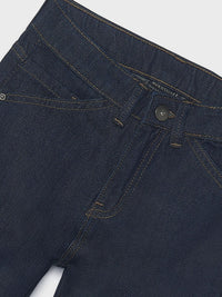 Calça denim loose fit Dark indig (Marinho)  para Menino - Mayoral